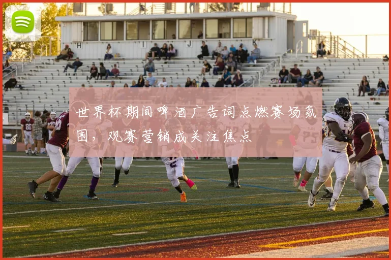 世界杯期间啤酒广告词点燃赛场氛围，观赛营销成关注焦点